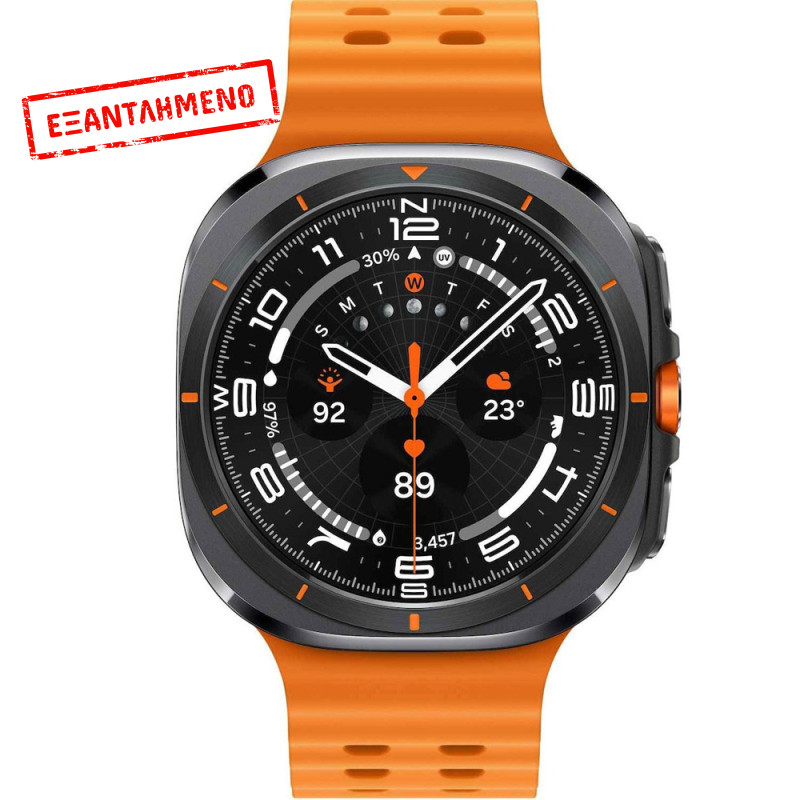 Smartwatch Samsung Galaxy Watch Ultra (2025) LTE L705 1.5" Super AMOLED GPS eSim NFC 10ATM με Δυνατότητα Κλήσεων Titanium Grey Smartwatch Samsung Galaxy Watch Ultra (2025) LTE L705 1.5" Super AMOLED GPS eSim NFC 10ATM με Δυνατότητα Κλήσεων Titanium Grey