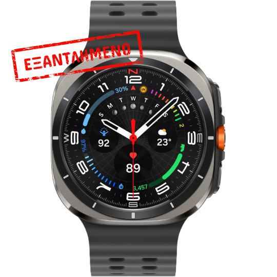 Smartwatch Samsung Galaxy Watch Ultra (2025) LTE L705 1.5" Super AMOLED GPS eSim NFC 10ATM με Δυνατότητα Κλήσεων Titanium Silver