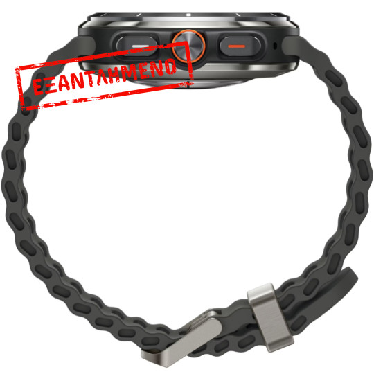 Smartwatch Samsung Galaxy Watch Ultra (2025) LTE L705 1.5" Super AMOLED GPS eSim NFC 10ATM με Δυνατότητα Κλήσεων Titanium Silver