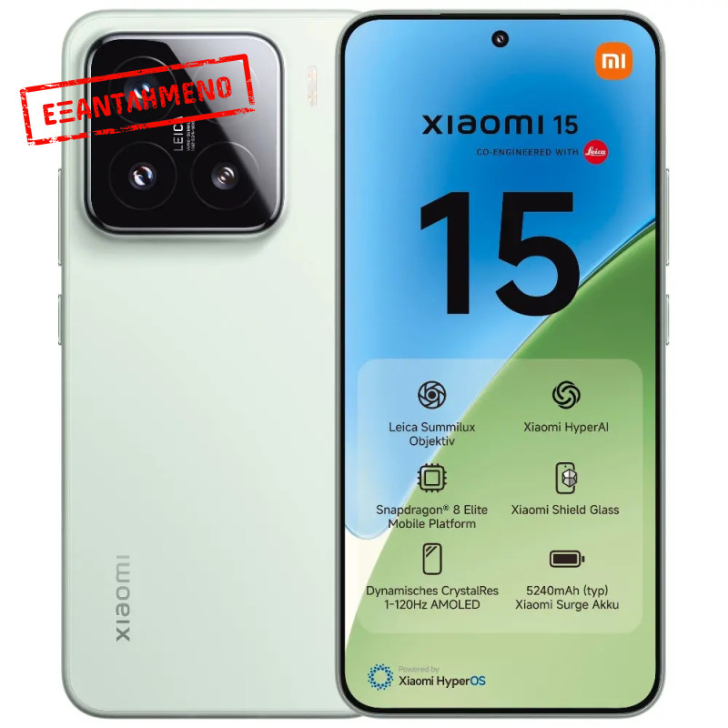 Xiaomi 15 5G Dual Sim 6.36" 12GB/256GB NFC IP68 Green