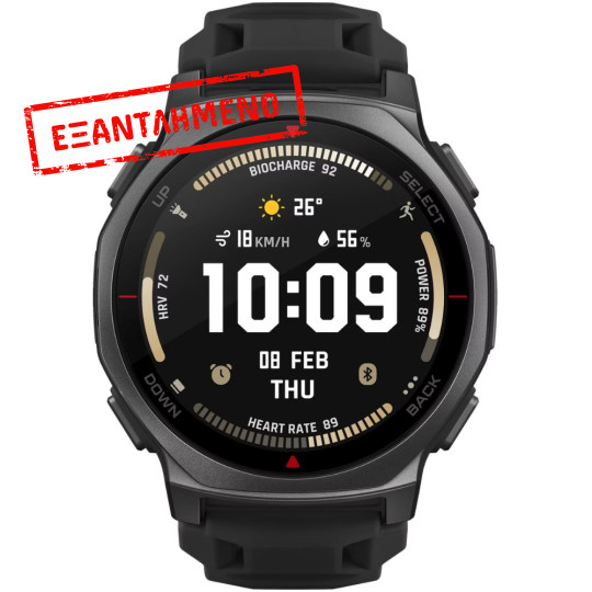 Smartwatch Amazfit T-Rex 3 Pro 1.32" AMOLED GPS NFC 10 ATM Tactical Black