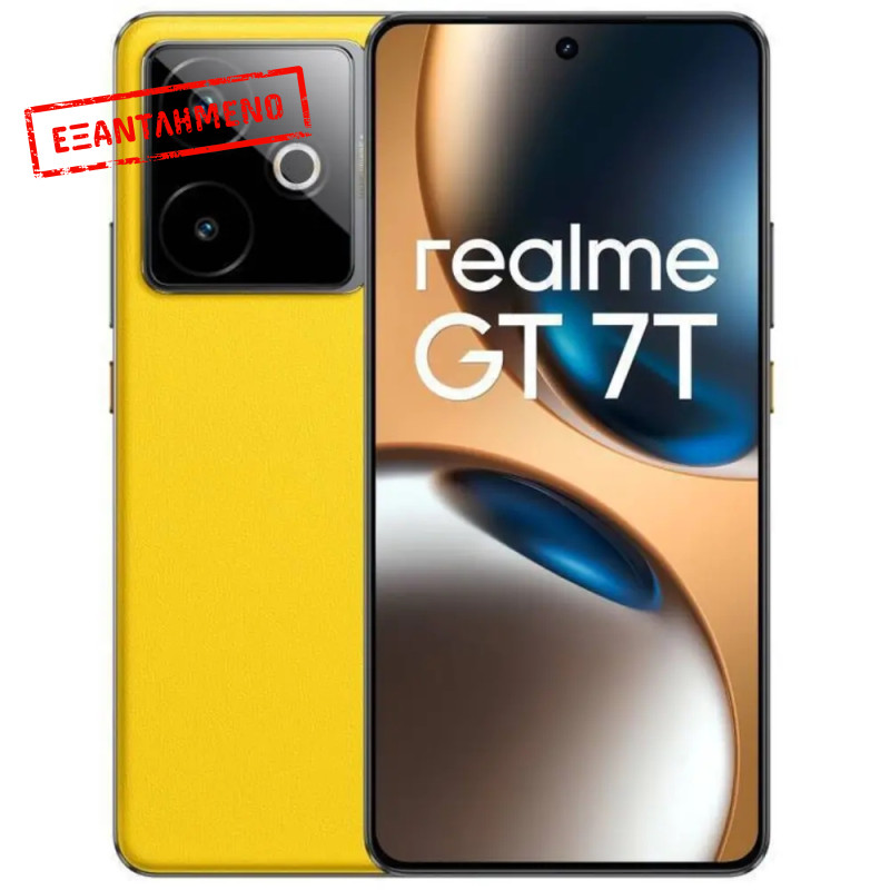 Realme GT 7T 5G Dual Sim 6.8" 12GB/512GB NFC IP68 Racing Yellow