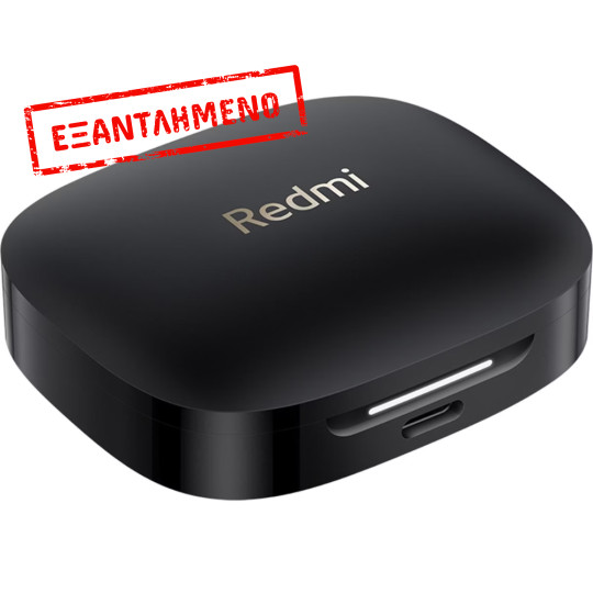 Wireless Bluetooth Xiaomi Redmi Buds 6 BHR9250GL με Active Noise Cancellation και Θήκη Φόρτισης Night Black Wireless Bluetooth Xiaomi Redmi Buds 6 BHR9250GL με Active Noise Cancellation και Θήκη Φόρτισης Night Black