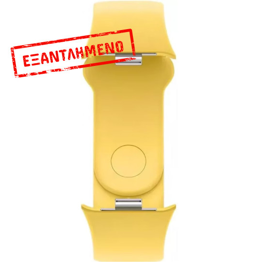 Watchband Xiaomi Silicon Strap για Smart Band 8 Pro με Quick-release Δέσιμο Κίτρινο BHR8010GL