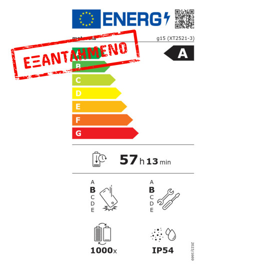 Motorola Moto G15 4G Dual Sim 6.72" 8GB/256GB NFC IP54 Sea Blue