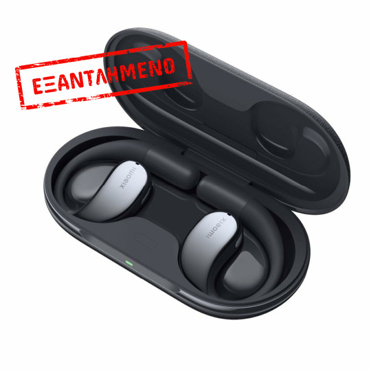 Wireless Bluetooth Xiaomi OpenWear Stereo Open Ear με Διπλά Μικρόφωνα και Θήκη Φόρτισης Cosmic Gray