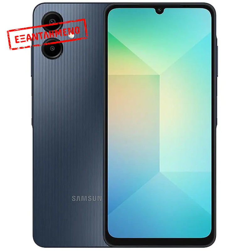 Samsung SM-A065 Galaxy A06 4G Non EU Dual Sim 6.7" 6GB/128GB Black με 1 Χρόνο Εγγύηση απο Samsung Service