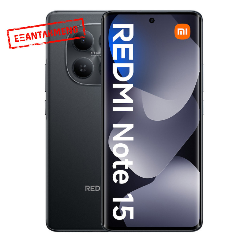 Xiaomi Redmi Note 15 4G Dual Sim 6.77" 8GB/256GB NFC IP64 Black