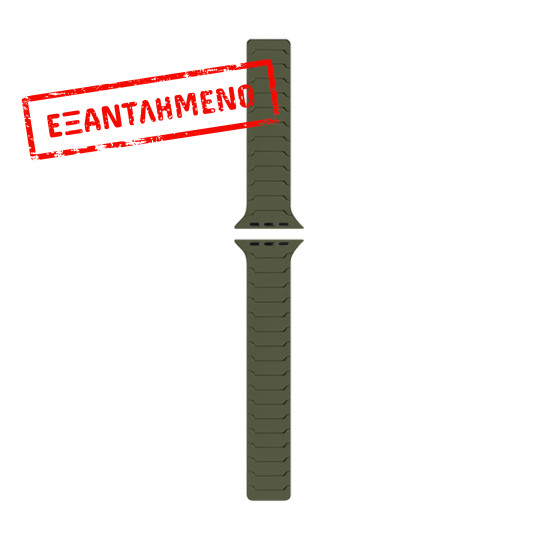Watchband Hoco WA39 Flex Series 44/45/46/49mm Silicon Strap για Apple Watch series 1/2/3/4/5/6/7/8/9/se/ultra1/ultra2 Χακί με Μαύρο Watchband Hoco WA39 Flex Series 44/45/46/49mm Silicon Strap για Apple Watch series 1/2/3/4/5/6/7/8/9/se/ultra1/ultra2 Χακί με Μαύρο