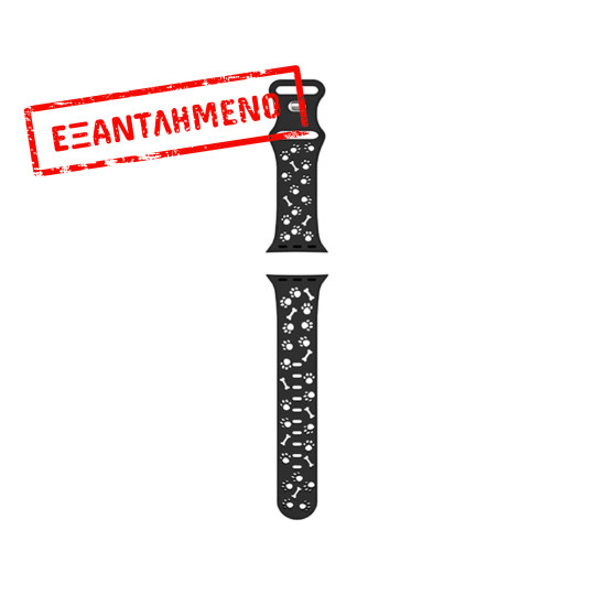 Watchband Hoco WA38 Time Series 44/45/46/49mm Silicon Strap για Apple Watch series 1/2/3/4/5/6/7/8/9/se/ultra1/ultra2 Μαύρο Watchband Hoco WA38 Time Series 44/45/46/49mm Silicon Strap για Apple Watch series 1/2/3/4/5/6/7/8/9/se/ultra1/ultra2 Μαύρο