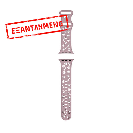 Watchband Hoco WA38 Time Series 44/45/46/49mm Silicon Strap για Apple Watch series 1/2/3/4/5/6/7/8/9/se/ultra1/ultra2 Ροζ Watchband Hoco WA38 Time Series 44/45/46/49mm Silicon Strap για Apple Watch series 1/2/3/4/5/6/7/8/9/se/ultra1/ultra2 Ροζ