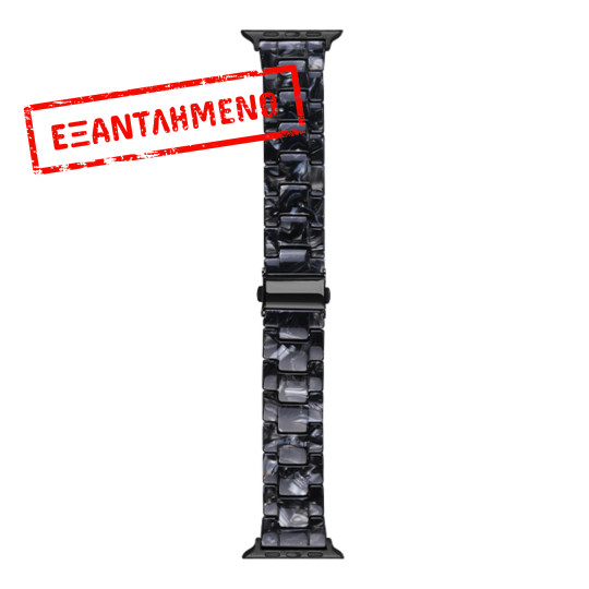 Watchband Hoco WA36 Elegant Series 44/45/46/49mm Πλαστικό Μπρασελέ για Apple Watch series 1/2/3/4/5/6/7/8/9/se/ultra1/ultra2 Μαύρο Watchband Hoco WA36 Elegant Series 44/45/46/49mm Πλαστικό Μπρασελέ για Apple Watch series 1/2/3/4/5/6/7/8/9/se/ultra1/ultra2 Μαύρο