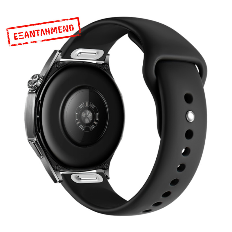 Watchband Hoco WH22 Silicon για Samsung Huawei Xiaomi Vivo OPPO κα 20mm Universal Μαύρο Watchband Hoco WH22 Silicon για Samsung Huawei Xiaomi Vivo OPPO κα 20mm Universal Μαύρο