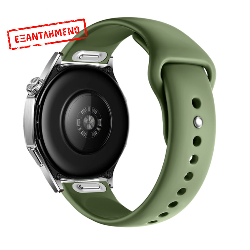 Watchband Hoco WH22 Silicon για Samsung Huawei Xiaomi Vivo OPPO κα 20mm Universal Πράσινο Watchband Hoco WH22 Silicon για Samsung Huawei Xiaomi Vivo OPPO κα 20mm Universal Πράσινο