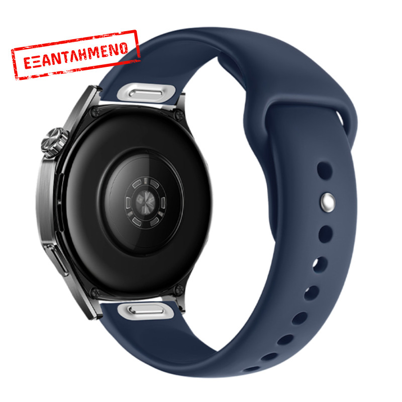 Watchband Hoco WH22 Silicon για Samsung Huawei Xiaomi Vivo OPPO κα 22mm Universal Σκούρο Μπλε Watchband Hoco WH22 Silicon για Samsung Huawei Xiaomi Vivo OPPO κα 22mm Universal Σκούρο Μπλε