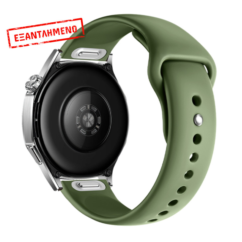 Watchband Hoco WH22 Silicon για Samsung Huawei Xiaomi Vivo OPPO κα 22mm Universal Πράσινο Watchband Hoco WH22 Silicon για Samsung Huawei Xiaomi Vivo OPPO κα 22mm Universal Πράσινο