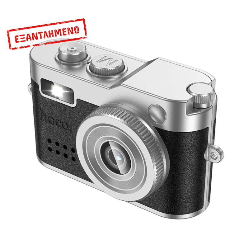 Hoco DV210 Mini Ψηφιακή Κάμερα 0.96" Οθόνη και Full HD Καταγραφή Βίντεο 200mAh Υποστηρίζει Κάρτα Μνήμης έως 32GB Μαύρη