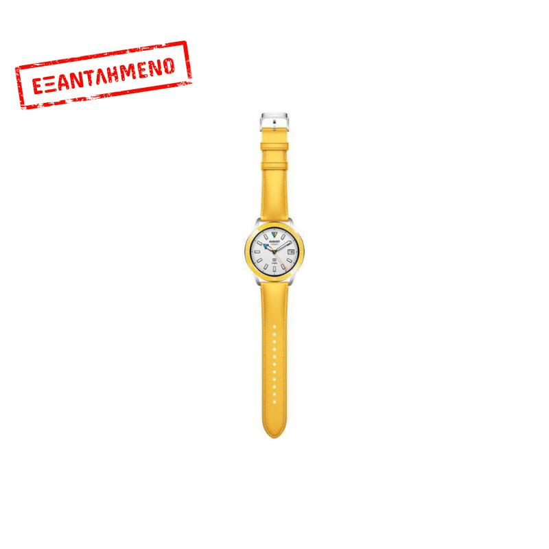 Xiaomi Watch Strap Leather για  Watch 2 Pro Watch S3 BHR7881GL Yellow