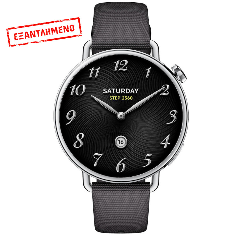 Smartwatch Xiaomi Watch S4 BHR07VRGL 1.43" AMOLED GPS NFC Αδιαβροχοποίηση έως 5ATM με Δυνατότητα Κλήσεων Black