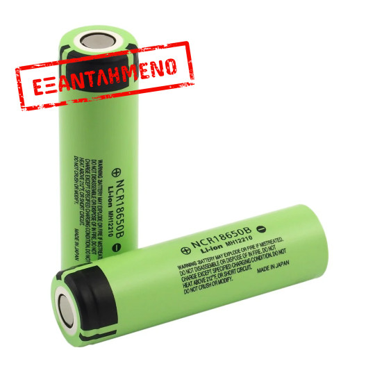 Επαναφορτιζόμενη Μπαταρία Βιομηχανικού Τύπου, Panasonic 18650 NCR18650B Li-ion 3.7V 3200mAh 2τμχ με Κουτί Αποθήκευσης Επαναφορτιζόμενη Μπαταρία Βιομηχανικού Τύπου, Panasonic 18650 NCR18650B Li-ion 3.7V 3200mAh 2τμχ με Κουτί Αποθήκευσης