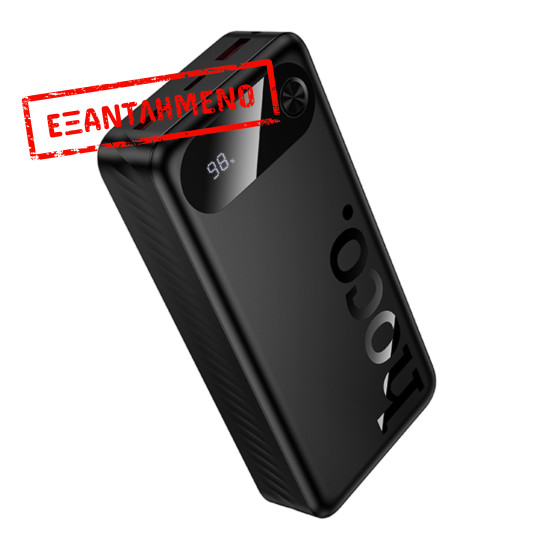 Power Bank Hoco J154A Victorious 20000mAh 1xUSB-C PD20W 2xUSB-A 22.5W και LED Ένδειξη Μπαταρίας Μαύρο