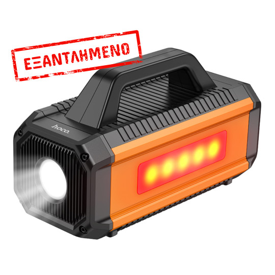 Hoco QS4 Smart Air Pump 3.8 bar Πίεση Αέρα με 5 Τρόπους Λειτουργίας και Εκκινητής Μπαταρίας 10000mAh 38.5Wh με Led Ένδειξη και Φακό Μαύρο