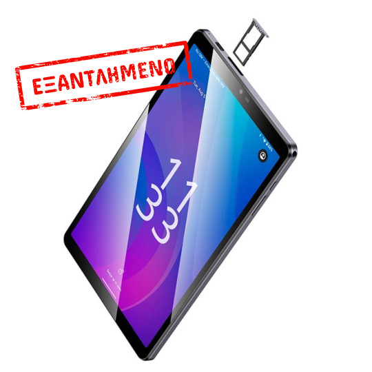 Tablet Hoco HI15 Super Thin 8.68" WiFi 4GB + 4GB/64GB HD Dual Camera MicroSD Android 15 5000mAh και Call Function Ασημί με Θήκη Book