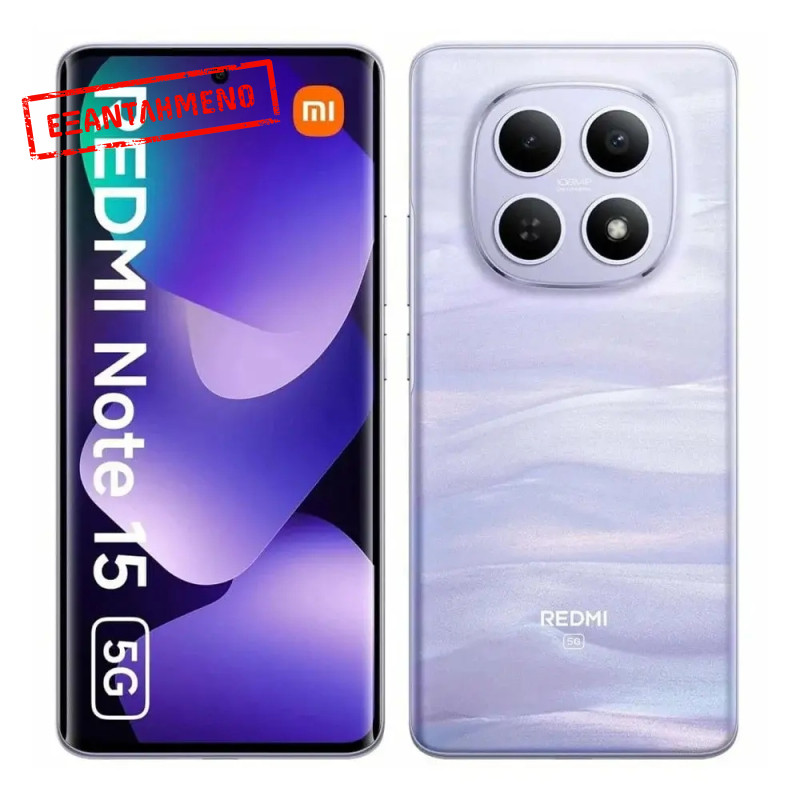 Xiaomi Redmi Note 15 5G Dual Sim 6.77" 12GB/512GB IP66 Mist Purple