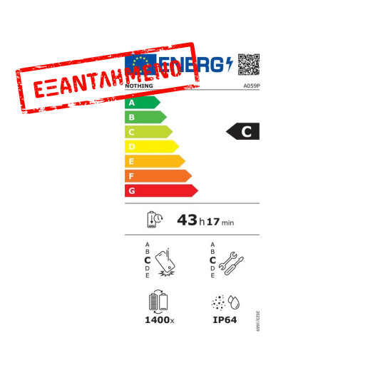 Nothing Phone (3a) Pro 5G Dual Sim 6.77" 12GB/256GB NFC IP64 Black