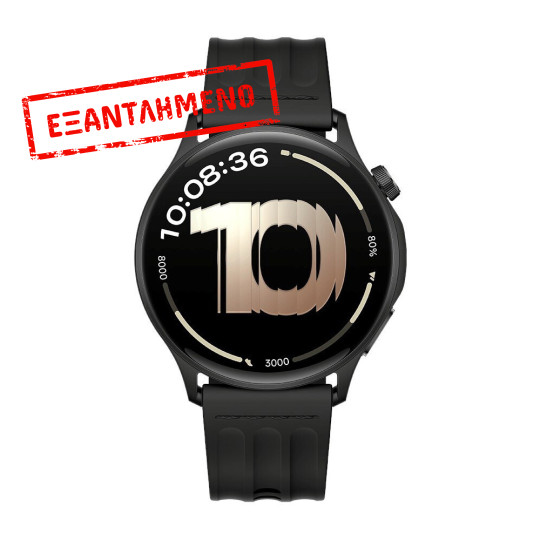 Smartwatch OnePlus Watch Lite 1.46" AMOLED GPS 5 ATM με Δυνατότητα Κλήσεων Black Steel