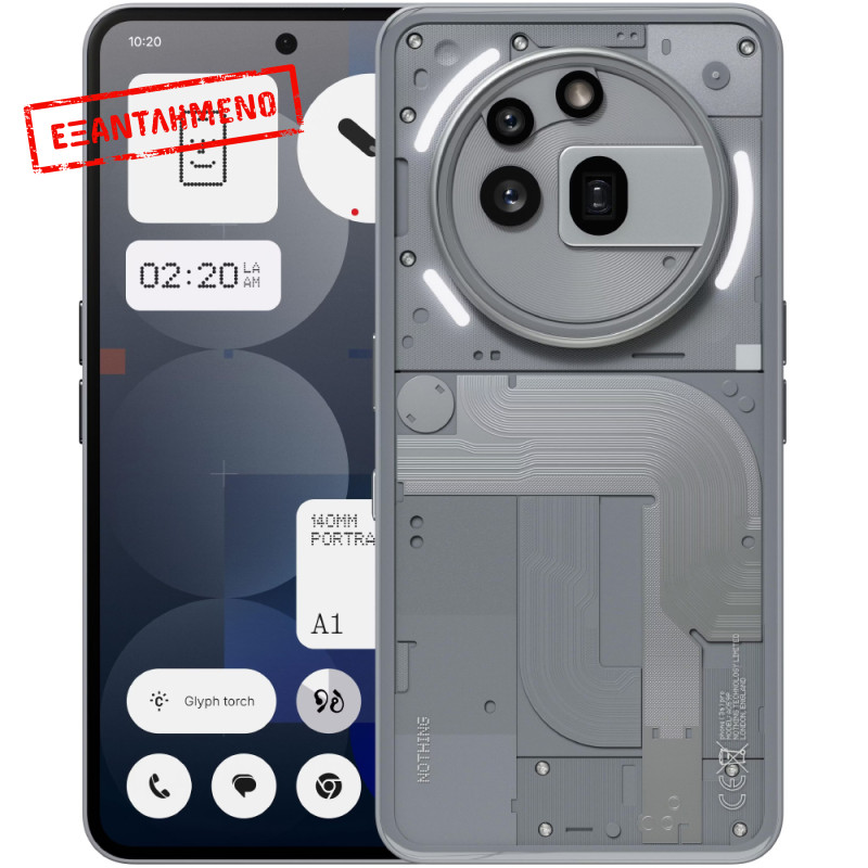 Nothing Phone (3a) Pro 5G Dual Sim 6.77" 12GB/256GB NFC IP64 Grey