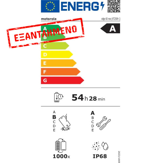 Motorola Edge 60 Neo 5G Dual Sim 6.36" 12GB/256GB NFC IP68 Pantone Grisaille
