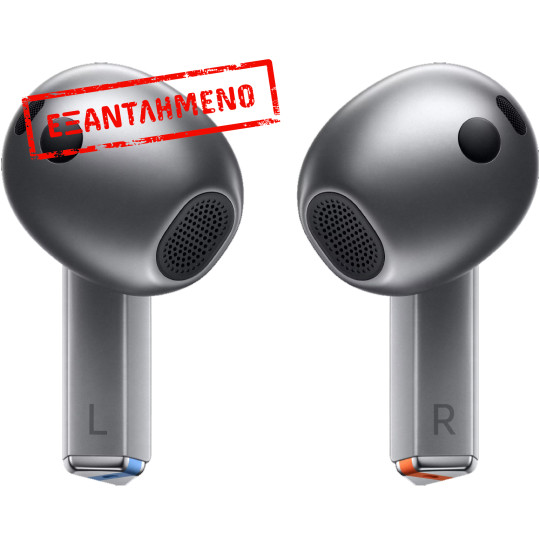 Wireless Bluetooth Samsung Galaxy Buds3 SM-R530 ANC IP57 + Θήκη Φόρτισης Silver