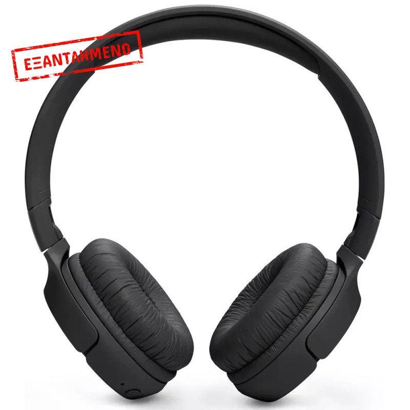 Bluetooth Ακουστικά Stereo JBL Tune T520BTBLK On ear BT5.3 Χρόνος Λειτουργίας 57 Ώρες Μαύρα