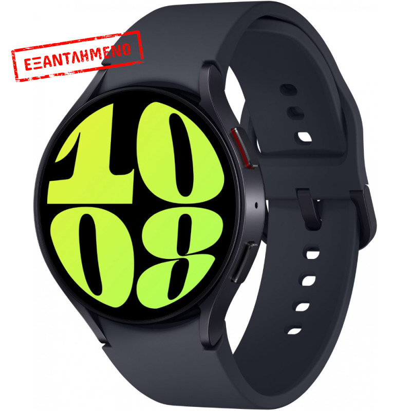 Smartwatch Samsung Galaxy Watch6 LTE R945 1.5" Super AMOLED GPS eSIM NFC 5ATM με Δυνατότητα Κλήσεων Graphite Smartwatch Samsung Galaxy Watch6 LTE R945 1.5" Super AMOLED GPS eSIM NFC 5ATM με Δυνατότητα Κλήσεων Graphite