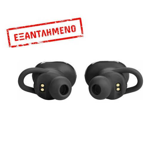 Bluetooth Hands Free JBL Endurance Race In-ear TWS Smart Ambient Συμβατό με Alexa και Google Assistant IP67 με Θήκη Φόρτισης Μαύρα