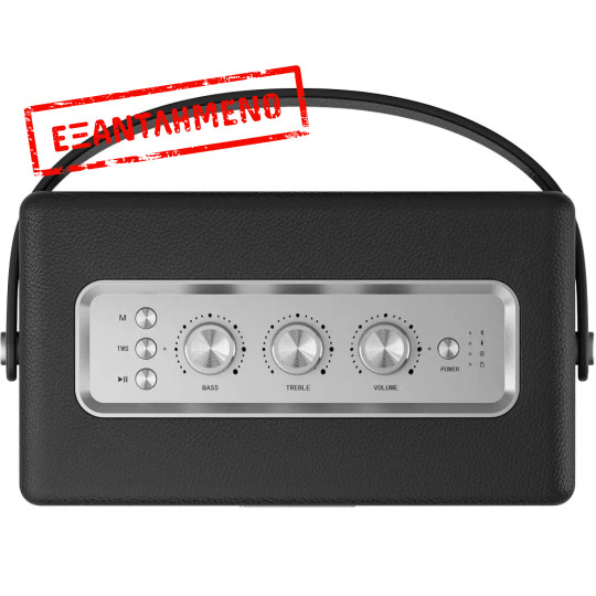 Φορητό Ηχείο Wireless Yenkee YSP 55BK Mini 45W BT v5.3 TWS με USB-C SD CARD 3.5mm Μαύρο