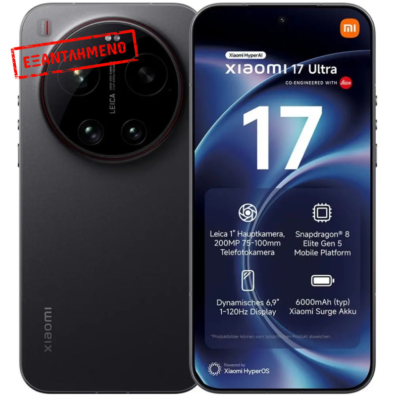 Xiaomi 17 Ultra 5G Dual Sim 6.9" 16GB/1TB NFC IP68 Black Xiaomi 17 Ultra 5G Dual Sim 6.9" 16GB/1TB NFC IP68 Black