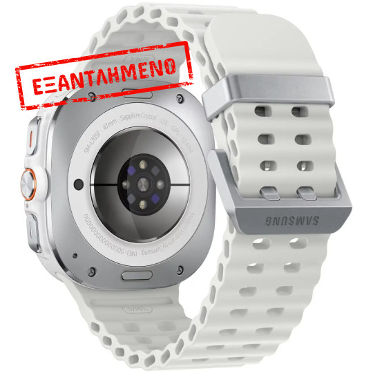 Smartwatch Samsung Galaxy Watch Ultra (2025) LTE L705 1,5 " Super AMOLED GPS eSim NFC 10ATM με Δυνατότητα Κλήσεων Titanium White Smartwatch Samsung Galaxy Watch Ultra (2025) LTE L705 1,5 " Super AMOLED GPS eSim NFC 10ATM με Δυνατότητα Κλήσεων Titanium White
