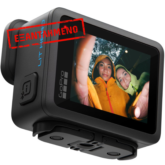 Action Camera GoPro LIT Hero CHDHF-132-EU 4K Ultra HD 165° Οθόνη Αφής Wi-Fi και έως 5m Υποβρύχια Black