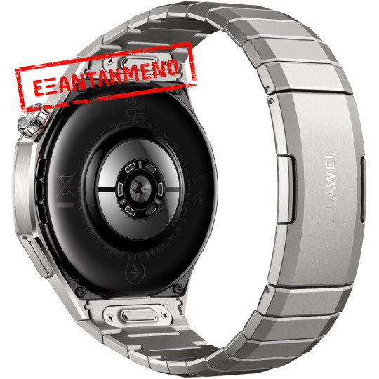 Huawei Watch GT5 Pro 46mm GPS NFC 5ATM με Δυνατότητα Κλήσεων Silver