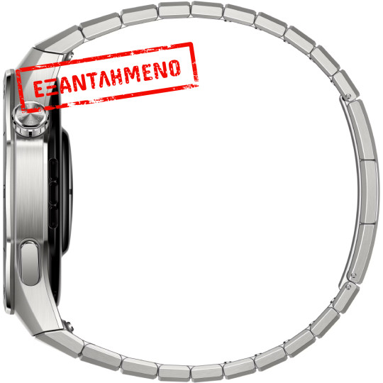 Huawei Watch GT5 Pro 46mm GPS NFC 5ATM με Δυνατότητα Κλήσεων Silver