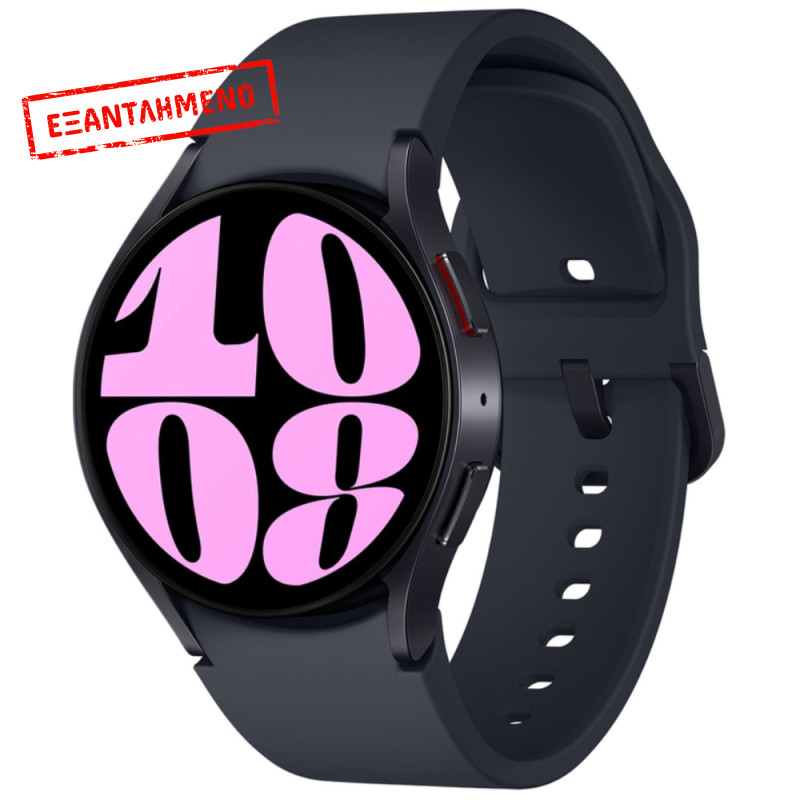Smartwatch Samsung Galaxy Watch6 R940 1.5" Super AMOLED GPS NFC 5ATM με Δυνατότητα Κλήσεων Graphite Smartwatch Samsung Galaxy Watch6 R940 1.5" Super AMOLED GPS NFC 5ATM με Δυνατότητα Κλήσεων Graphite