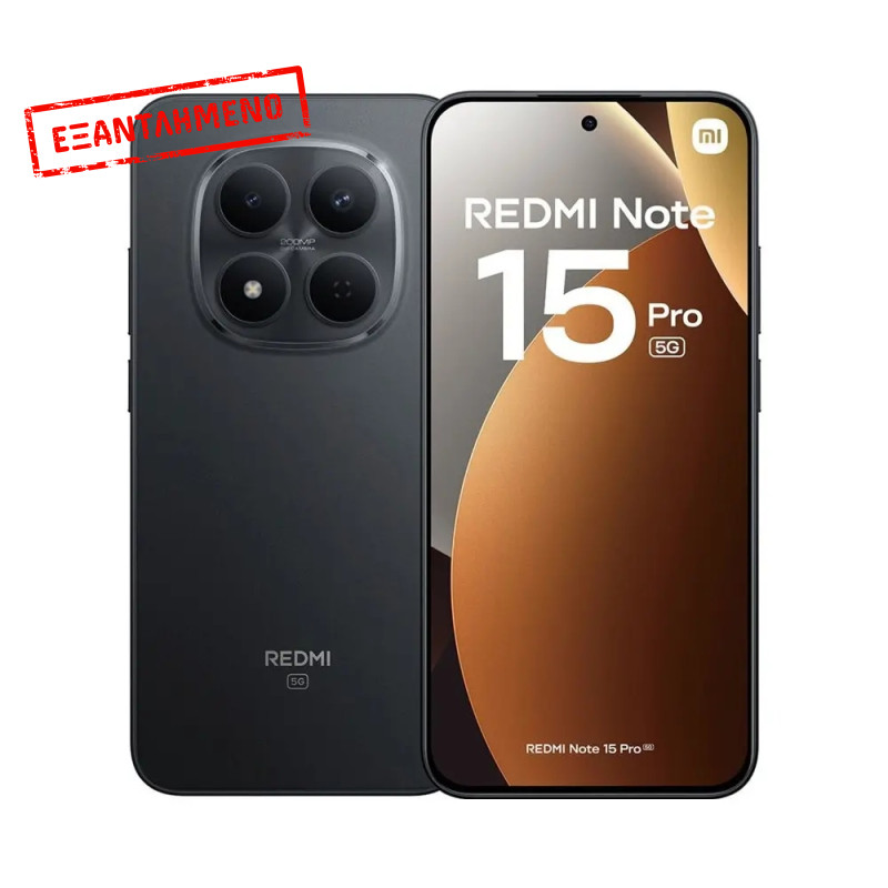 Xiaomi Redmi Note 15 Pro 5G Dual Sim 6.83" 12GB/512GB IP68 Black