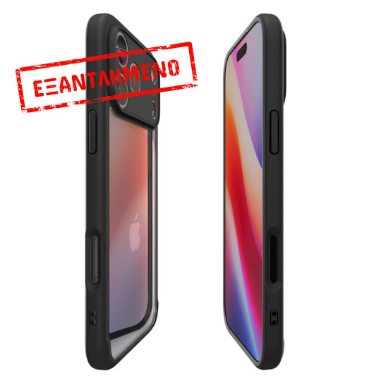 Θήκη Spigen Ultra Hybrid για Apple iPhone 17 Pro Max Μαύρη