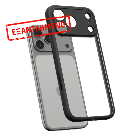 Θήκη Spigen Ultra Hybrid για Apple iPhone 17 Pro Max Μαύρη