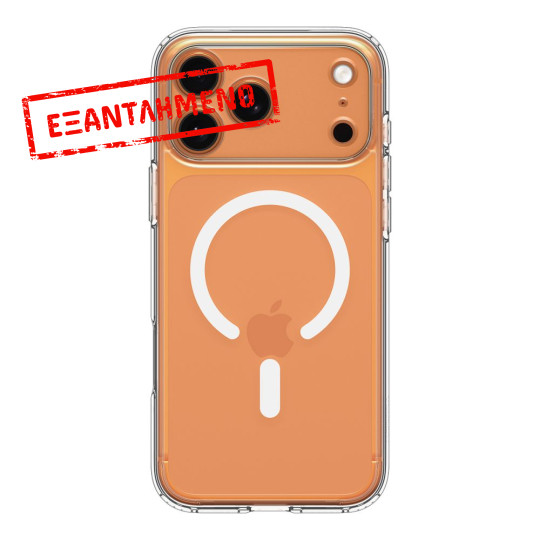 Θήκη Spigen Ultra Hybrid Magsafe για iPhone Apple 17 Pro Max Διάφανο-Λευκό
