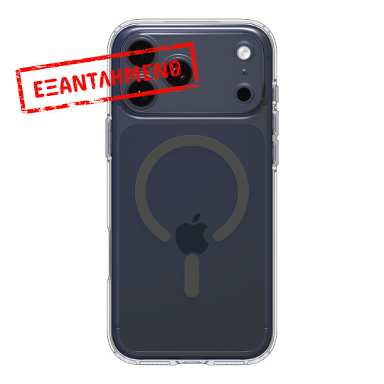 Θήκη Spigen Ultra Hybrid Magsafe για Apple iPhone 17 Pro Max Διάφανη-Γκρι