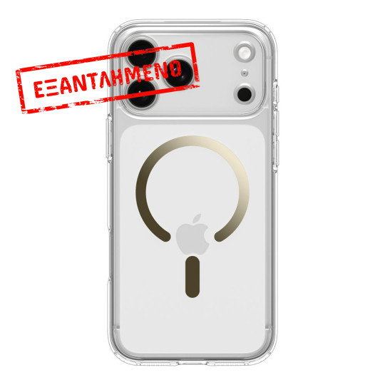 Θήκη Spigen Ultra Hybrid Magsafe για Apple iPhone 17 Pro Max Διάφανο-Χρυσό