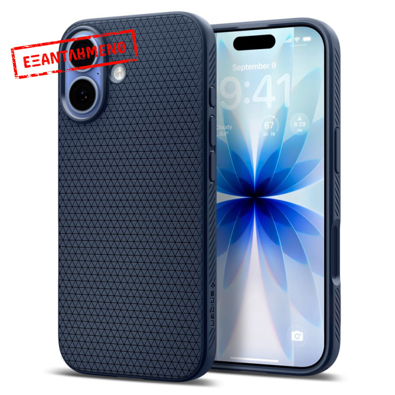 Θήκη Spigen Liquid Air για Apple iPhone 17 Μπλε